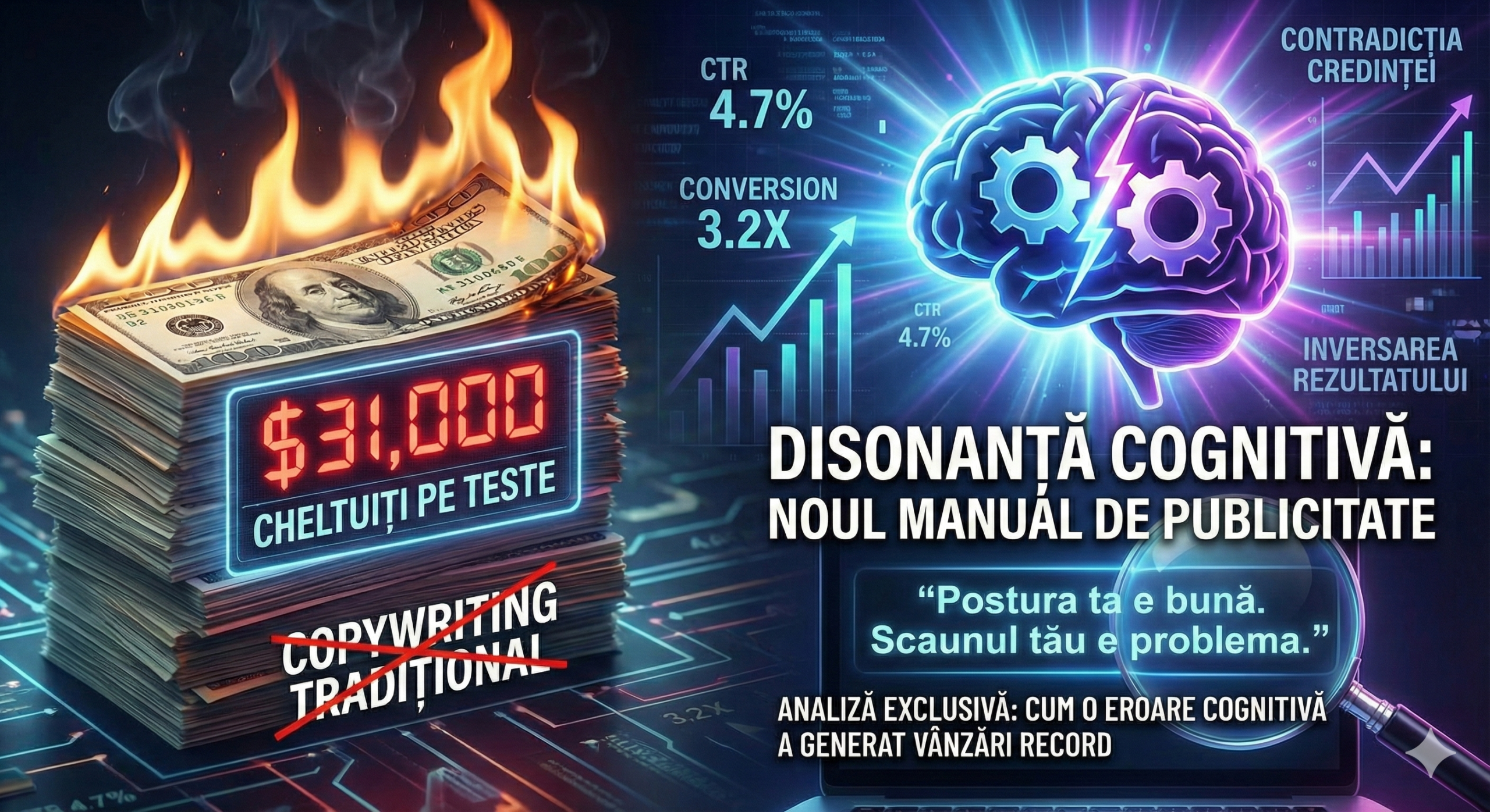 Propoziția de 31.000$: Cum o simplă eroare psihologică a triplat vânzările când toate formulele clasice au eșuat